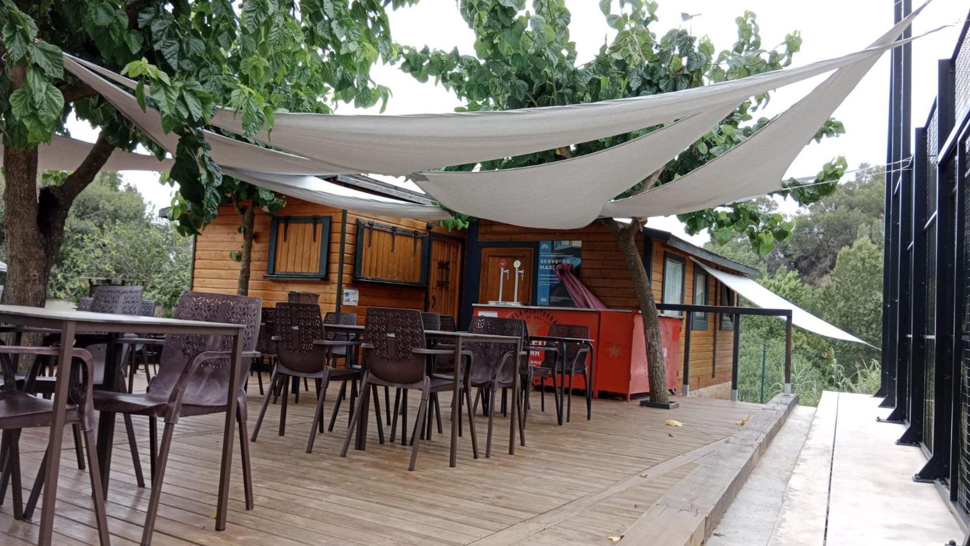 Camping El Pasqualet Hotel Caldes De Montbui Buitenkant foto